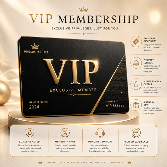 VIP Exclusive service just for you